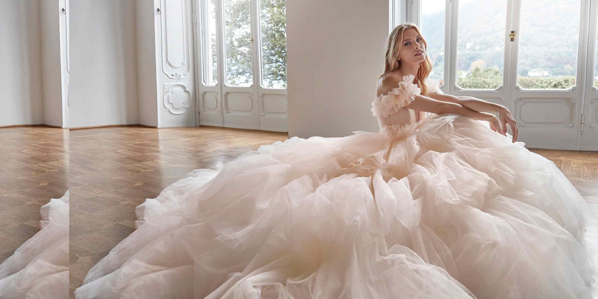 Image 40: Model wearing a milk dress